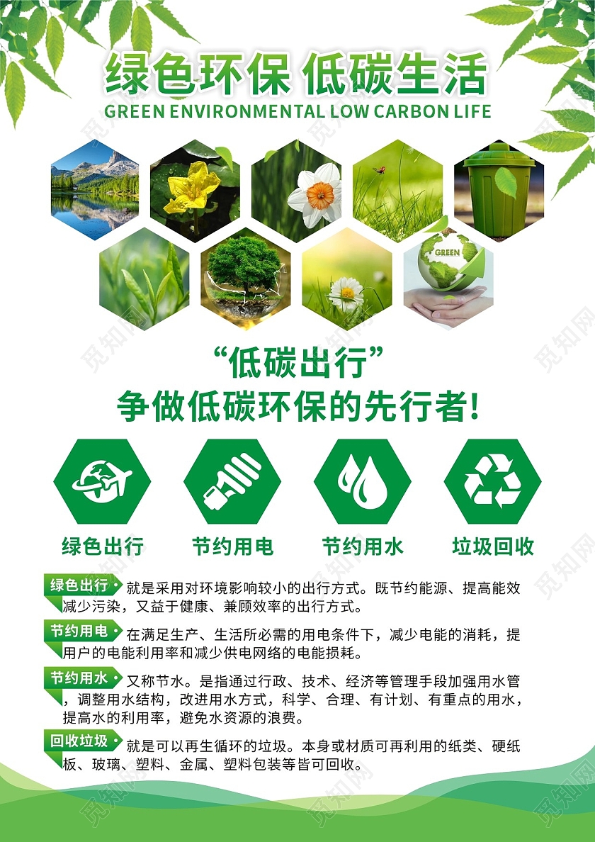 綠色簡約環(huán)保生活 低碳出行與環(huán)保咨詢服務(wù)